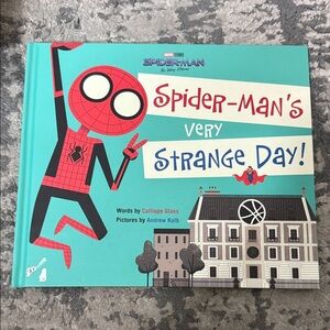 Marvel Spider-Man's Strange Day Book - Red and Teal